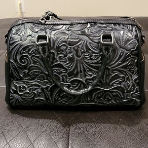 Brand New Patricia Nash Skye Smoke Satchel